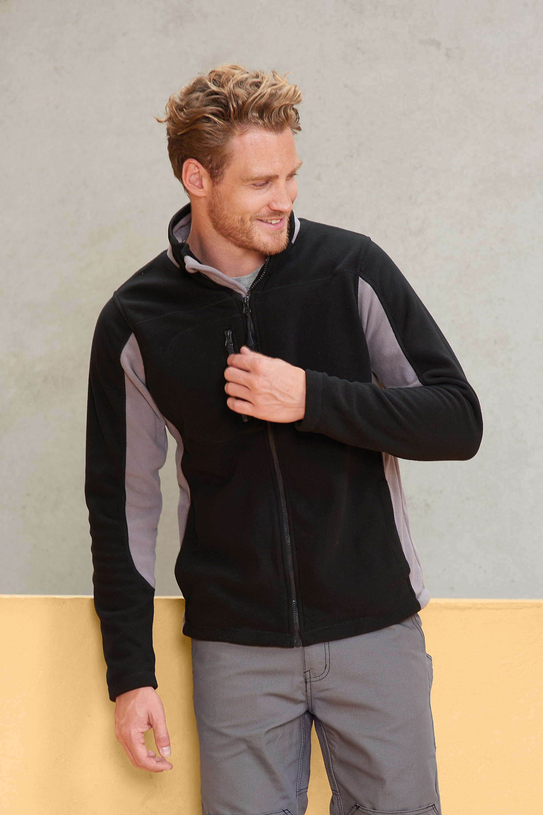 Chaqueta polar hombre personalizada